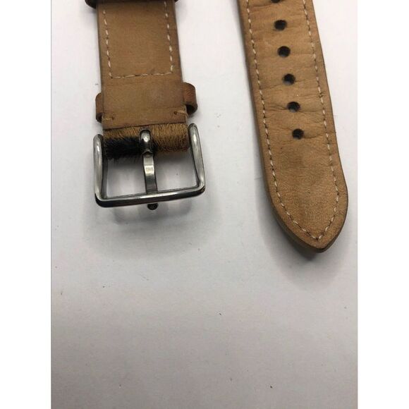Authentic Fossil Watch Full Band Genuine Leather 18mm EZ101 - Picture 8 of 8
